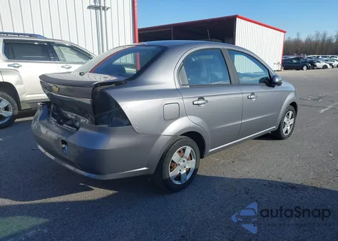 2011 Chevrolet Aveo 1Lt из США, поврежденный, VIN KL1TD5DE9BB140180